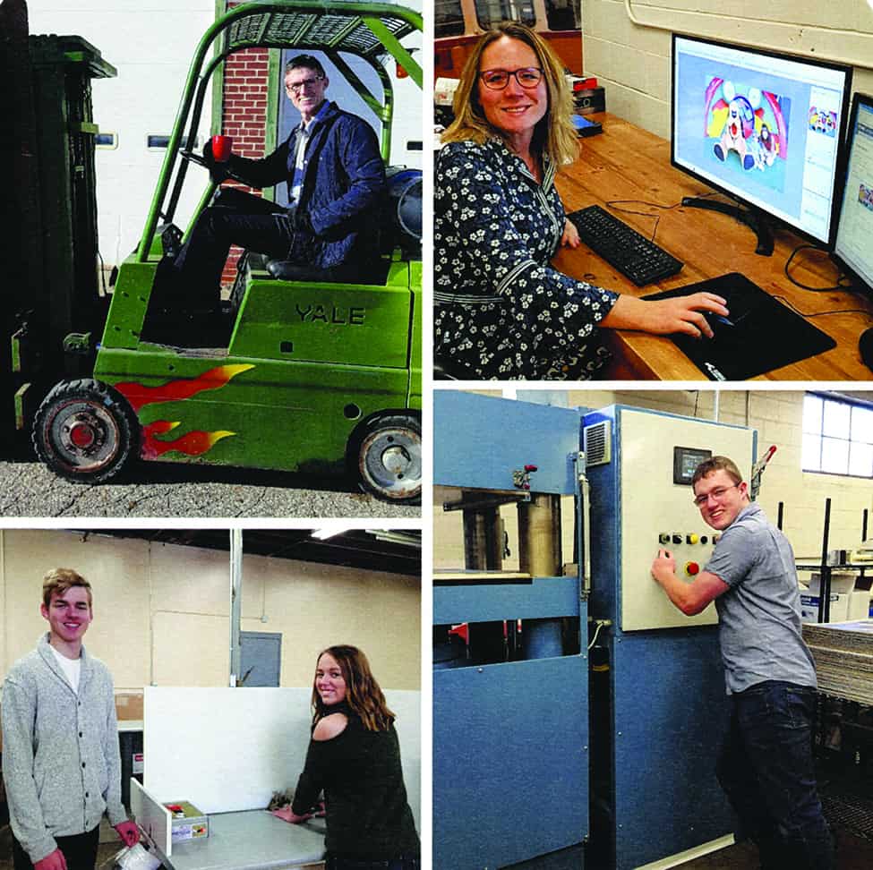 Jay, Patty, Patrick, Jenna, and Joey; the Portrait Puzzles' family.